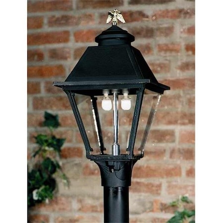 Gaslight America West Gaslight America West-1 GL300 Aluminum Gas Light Head for Post Mount 2300H